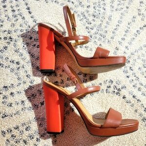 Calvin Klein strappy heels *Size 8.5*